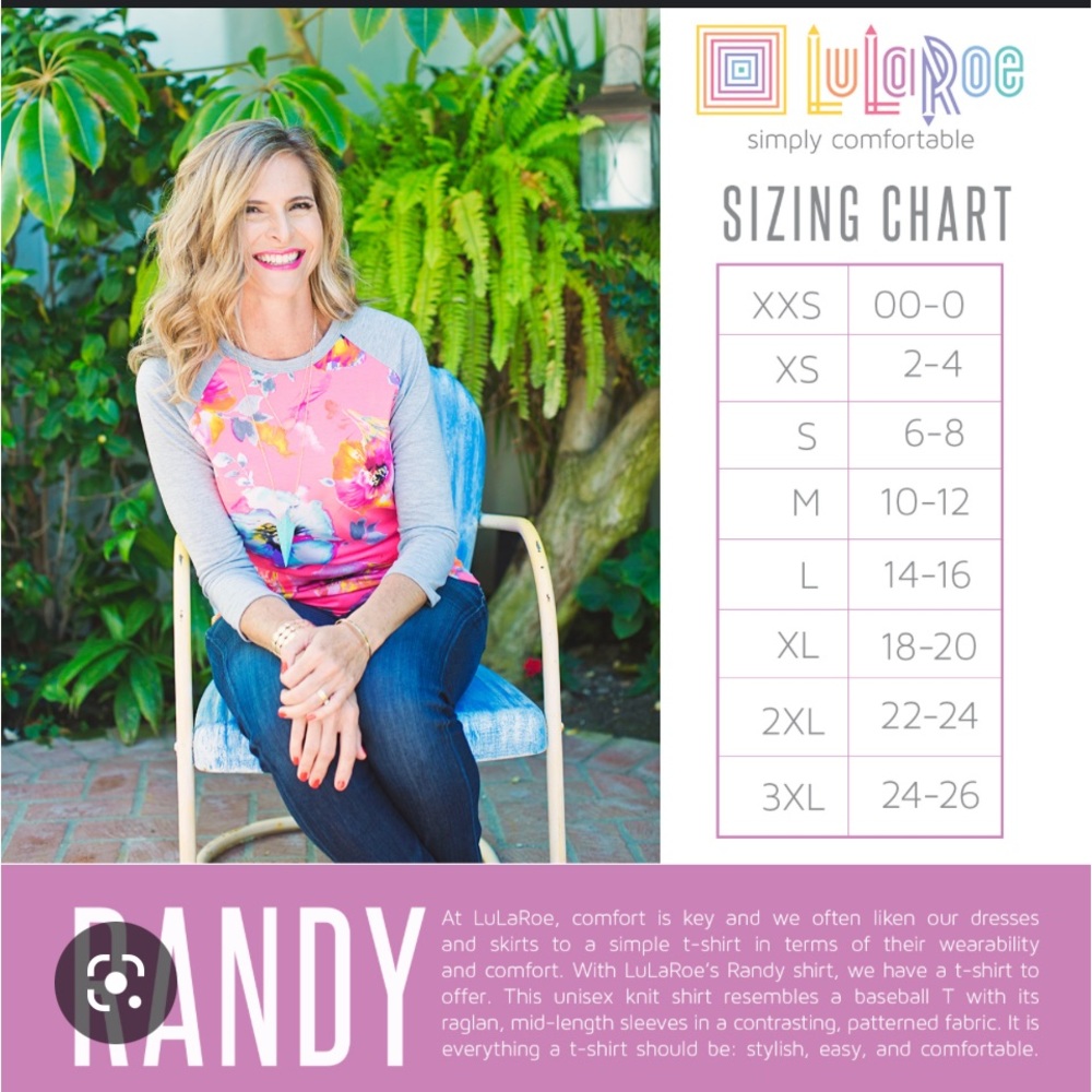 💙🤍🤎Lularoe Randy - Picture 10 of 12